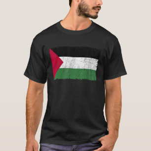 Palestine Flag Proud Palestinian Free Gaza Arabic  T-Shirt