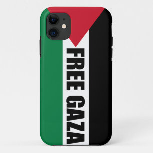 Palestine flag, Save Gaza, free Gaza iPhone 11 Case