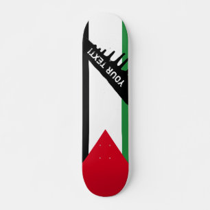 Palestine Flag Skateboard