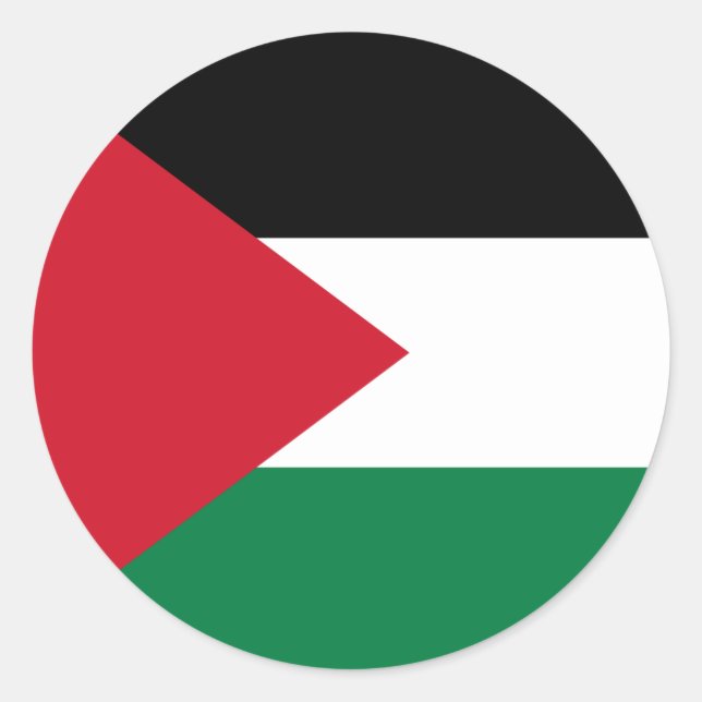 Palestine Flag Sticker (Front)