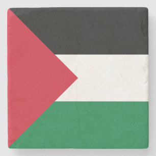 Palestine Flag Stone Coaster