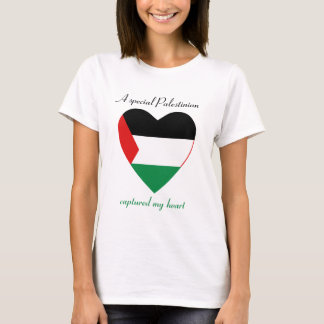 Palestine Flag Sweetheart T-Shirt