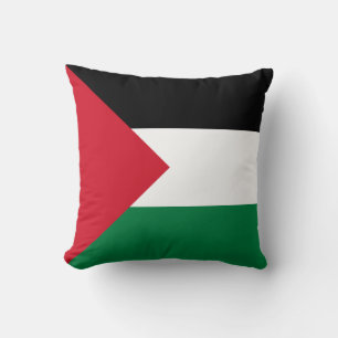 Palestine Flag Throw Pillow