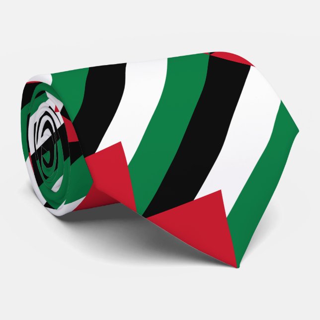 Palestine Flag Tie (Rolled)