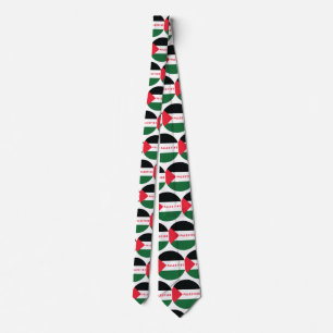 Palestine Flag Tie