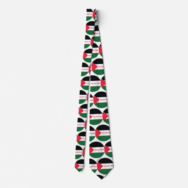 Palestine Flag Tie (Back)