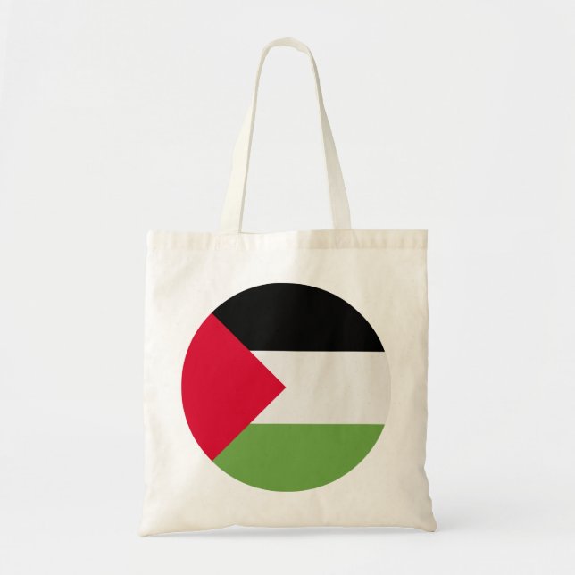 Palestine Flag Tote Bag (Front)