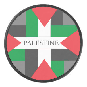Palestine Footballer sport Soccer Ball  Hockey Puck