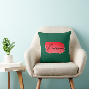 Palestine Gaza Free Throw Pillow