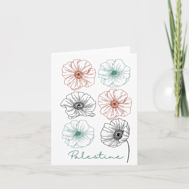 Palestine Greeting Card (Front)