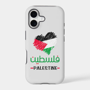 Palestine heart tote bag