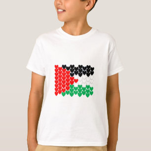 Palestine hearts T-Shirt