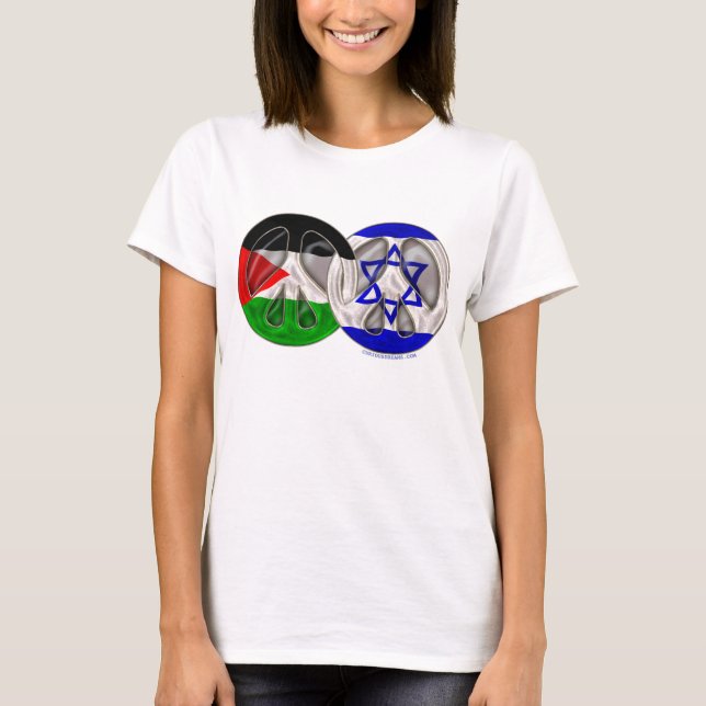 Palestine - Israel Peace T-Shirt (Front)