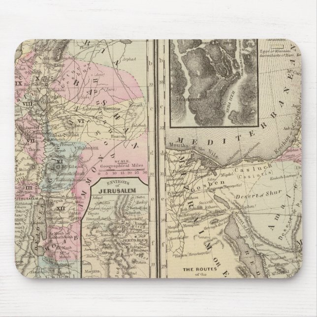 Palestine, Israelites Mouse Pad (Front)