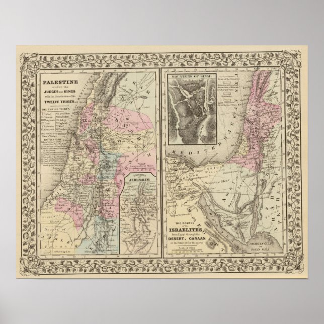 Palestine, Israelites Poster (Front)