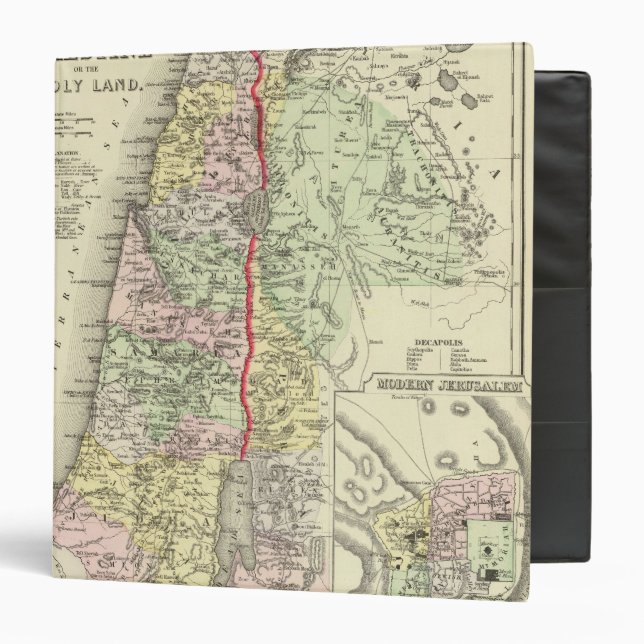 Palestine, Jerusalem 2 Binder (Front/Inside)