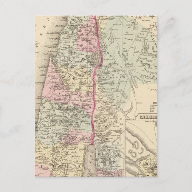 Palestine, Jerusalem Postcard (Front)