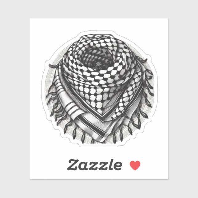 PALESTINE keffiyeh (Sheet)