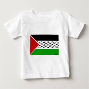 Palestine Keffiyeh Flag Baby T-Shirt