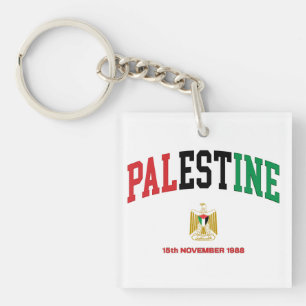 Palestine Keychain