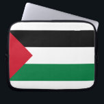 palestine laptop sleeve<br><div class="desc">Flag of Palestine.</div>