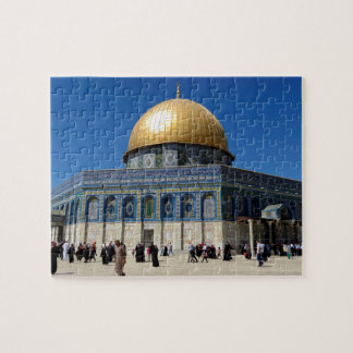Palestine : Le dôme du rocher dans le puzzle de Jé