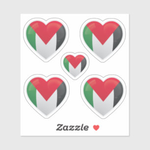 Palestine Love Icon Sticker
