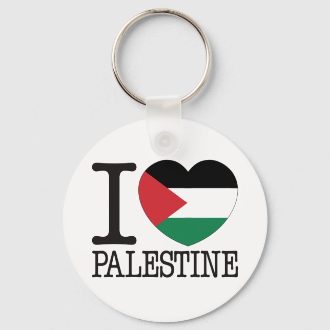 Palestine Love v2 Keychain (Front)