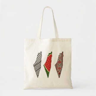 Palestine Map Tote Bag