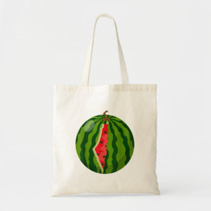 Palestine Map Watermelon Arabic Calligraphy Tote Bag