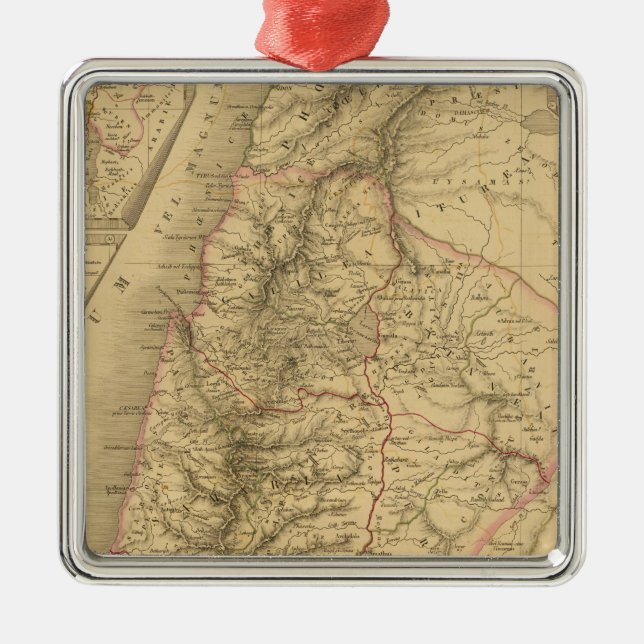 Palestine Metal Ornament (Front)