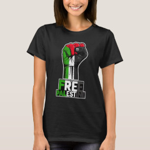 Palestine  Palestine Flag  Palestinian fist  Free  T-Shirt