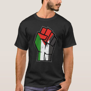 Palestine, Palestinian fist, Palestine flag, Free  T-Shirt