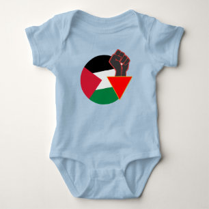 Palestine Resistance فلسطين Peace for Palestine Baby Bodysuit