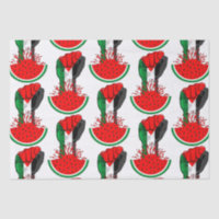 Palestine resistance fist on Watermelon
