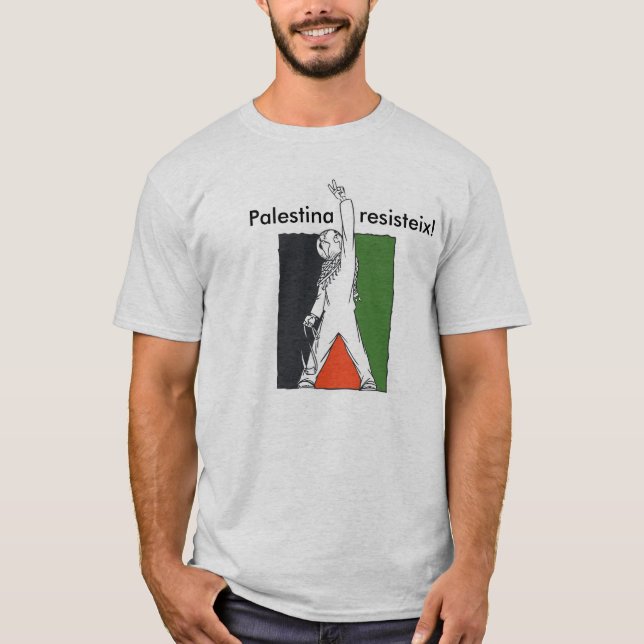 Palestine Resisteix! T-Shirt (Front)