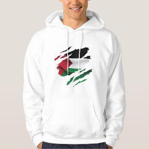 Palestine ripped pride Flag T-Shirt Throw Pillow Hoodie