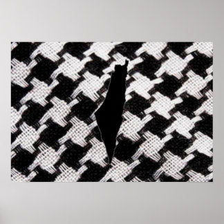 Palestine Scarf with Map Poster