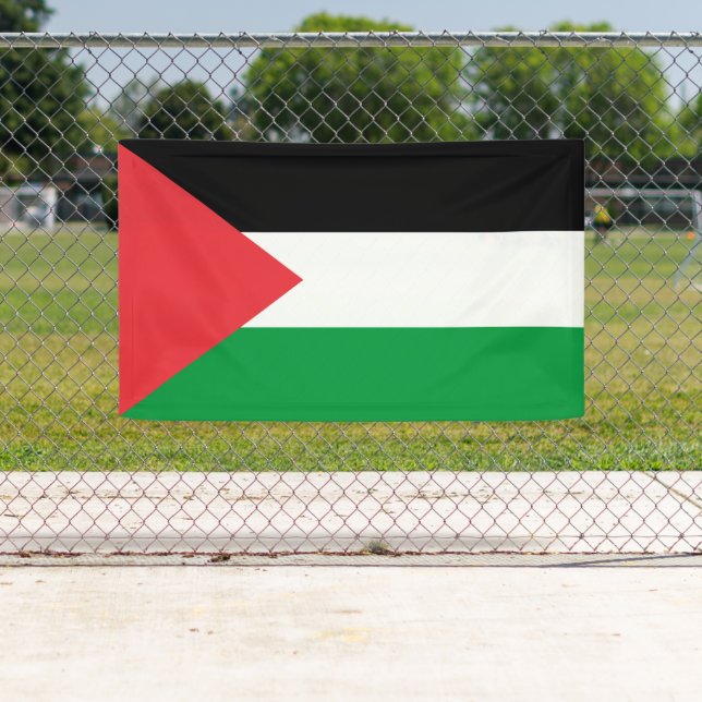 Palestine state flag banner (Insitu)