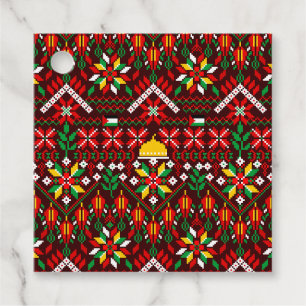 Palestine Tatreez Traditional Embrodery Favour Tags