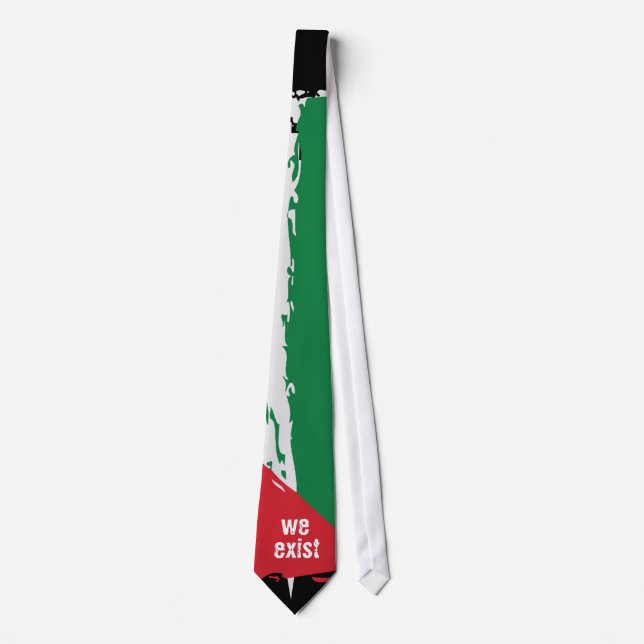 Palestine Tie - We exist (Front)