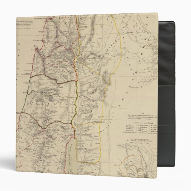 Palestine, time of Our Saviour Binder (Front/Inside)