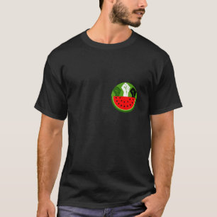 Palestine Watermelon Palestinian Flag Palestine Re T-Shirt