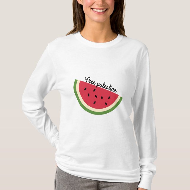 Palestine watermelon  T-Shirt (Front)