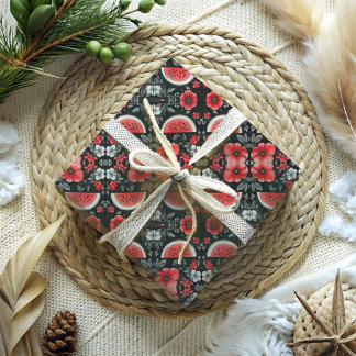 Palestine Watermelon Wrapping Paper