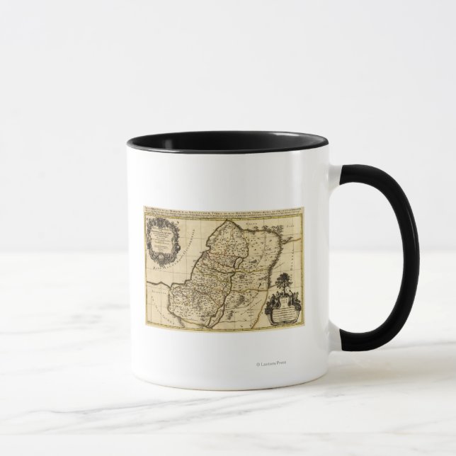PalestinePanoramic MapPalestine 2 Mug (Right)