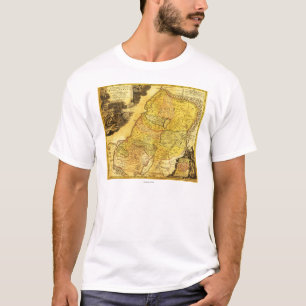 PalestinePanoramic MapPalestine 2 T-Shirt