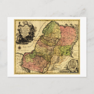 PalestinePanoramic MapPalestine 4 Postcard