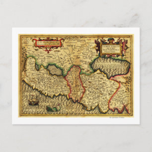 PalestinePanoramic MapPalestine 5 Postcard