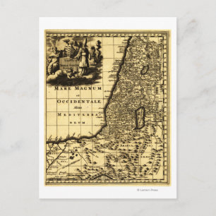 PalestinePanoramic MapPalestine Postcard